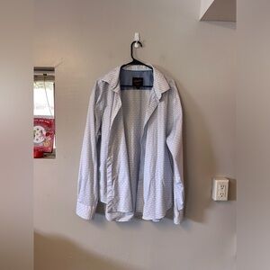 Egara slim fit stretch NO IRON long sleeve button down shirt